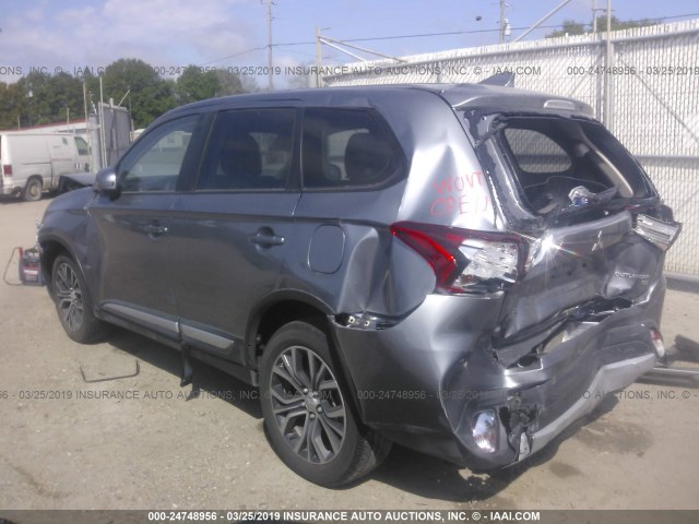 JA4AD3A35JZ067199 - 2018 MITSUBISHI OUTLANDER SE/SEL GRAY photo 3