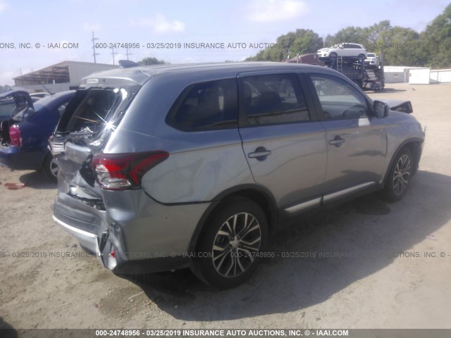 JA4AD3A35JZ067199 - 2018 MITSUBISHI OUTLANDER SE/SEL GRAY photo 4