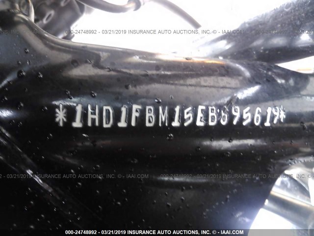 1HD1FBM15EB695619 - 2014 HARLEY-DAVIDSON FLHR ROAD KING ORANGE photo 10