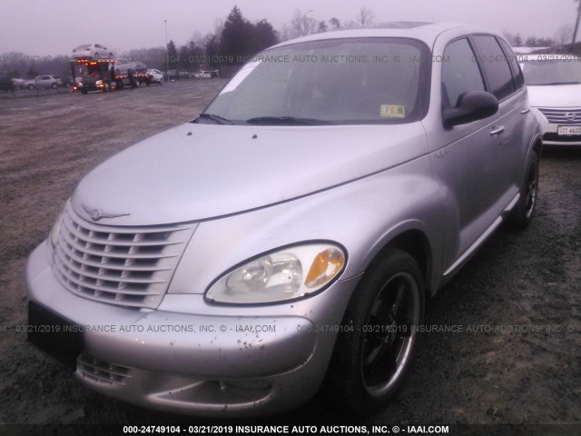 3C8FY78G44T352826 - 2004 CHRYSLER PT CRUISER GT SILVER photo 2