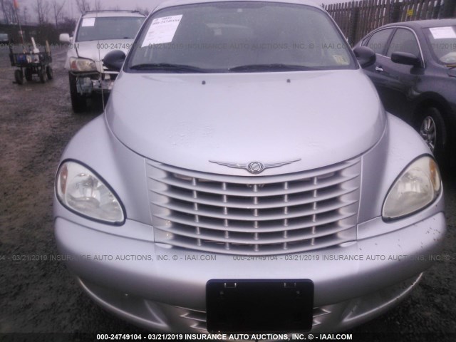 3C8FY78G44T352826 - 2004 CHRYSLER PT CRUISER GT SILVER photo 6