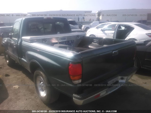 4F4YR12C8XTM46046 - 1999 MAZDA B2500 GREEN photo 3