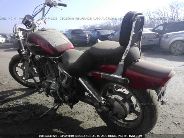 1HFSC18055A901222 - 2005 HONDA VT1100 C RED photo 3