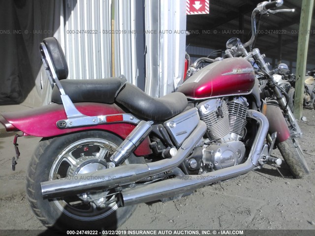 1HFSC18055A901222 - 2005 HONDA VT1100 C RED photo 4