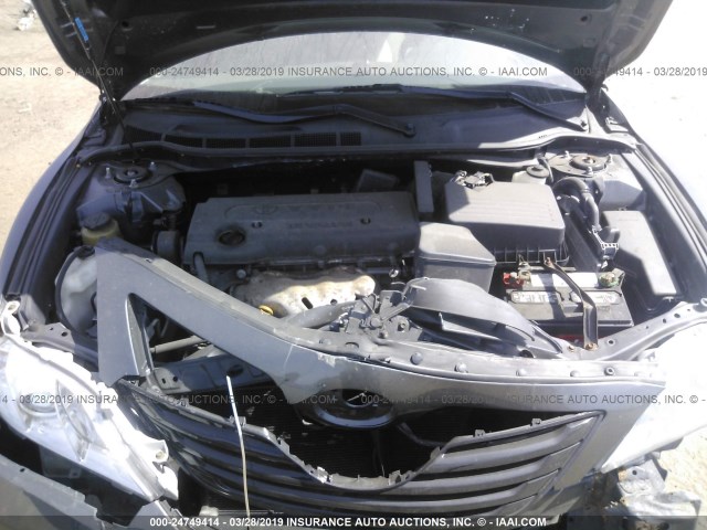 4T1BE46K29U858839 - 2009 TOYOTA CAMRY SE/LE/XLE GRAY photo 10