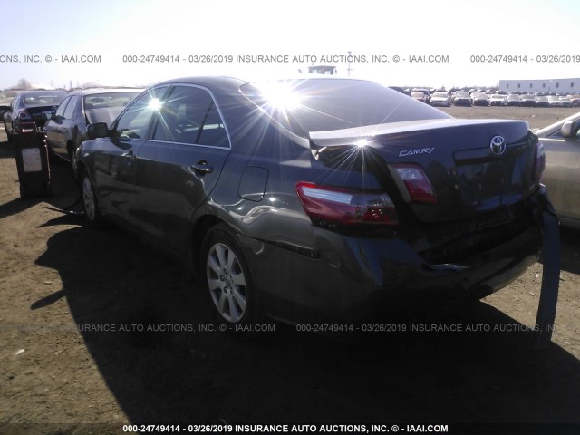 4T1BE46K29U858839 - 2009 TOYOTA CAMRY SE/LE/XLE GRAY photo 3