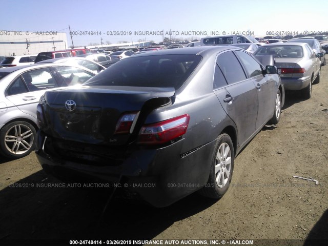 4T1BE46K29U858839 - 2009 TOYOTA CAMRY SE/LE/XLE GRAY photo 4