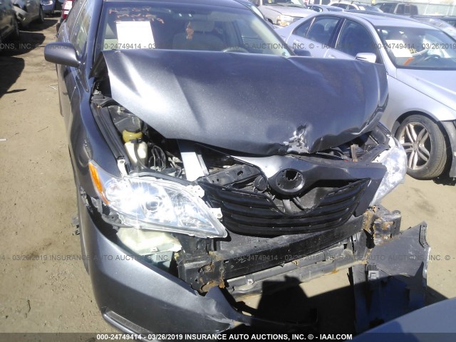 4T1BE46K29U858839 - 2009 TOYOTA CAMRY SE/LE/XLE GRAY photo 6