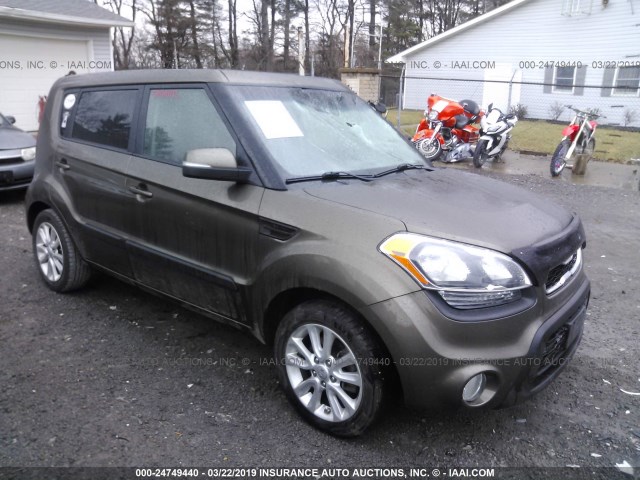 KNDJT2A62C7473758 - 2012 KIA SOUL +/!/SPORT BROWN photo 1