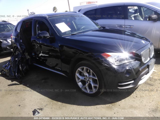 WBAVM5C54EVV93285 - 2014 BMW X1 XDRIVE35I BLACK photo 1