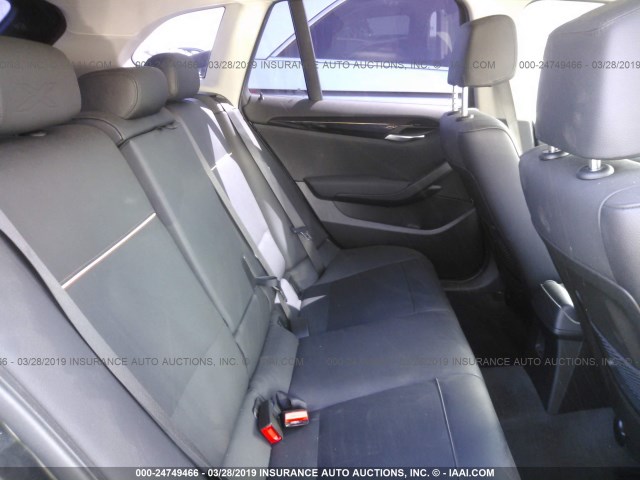WBAVM5C54EVV93285 - 2014 BMW X1 XDRIVE35I BLACK photo 8