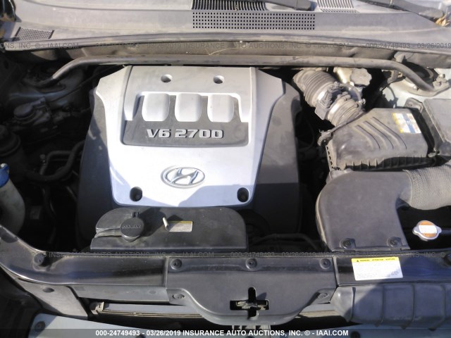 KM8JN12D36U352384 - 2006 HYUNDAI TUCSON GLS/LIMITED 绿色 照片 10