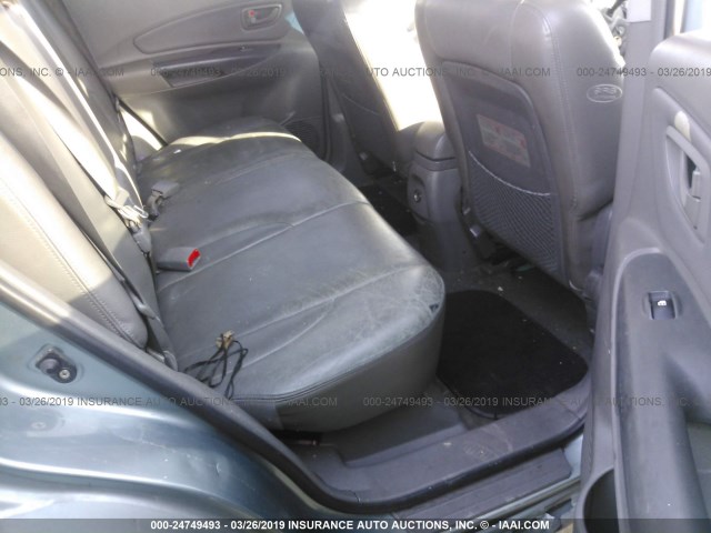 KM8JN12D36U352384 - 2006 HYUNDAI TUCSON GLS/LIMITED 绿色 照片 8