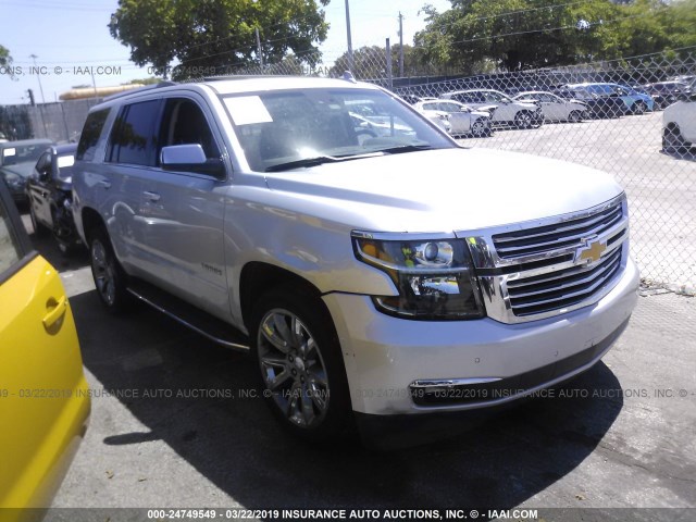 1GNSCCKC3HR308495 - 2017 CHEVROLET TAHOE C1500 PREMIER SILVER photo 1