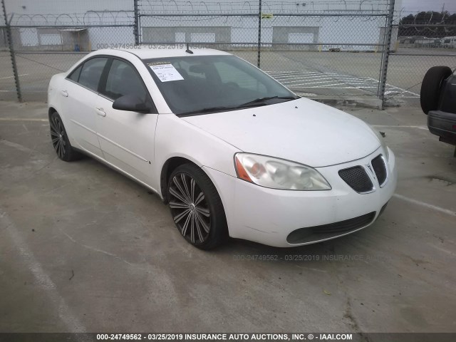 1G2ZG57B184203396 - 2008 PONTIAC G6 SE WHITE photo 1