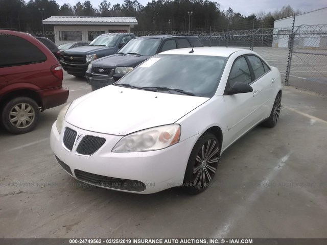 1G2ZG57B184203396 - 2008 PONTIAC G6 SE WHITE photo 2