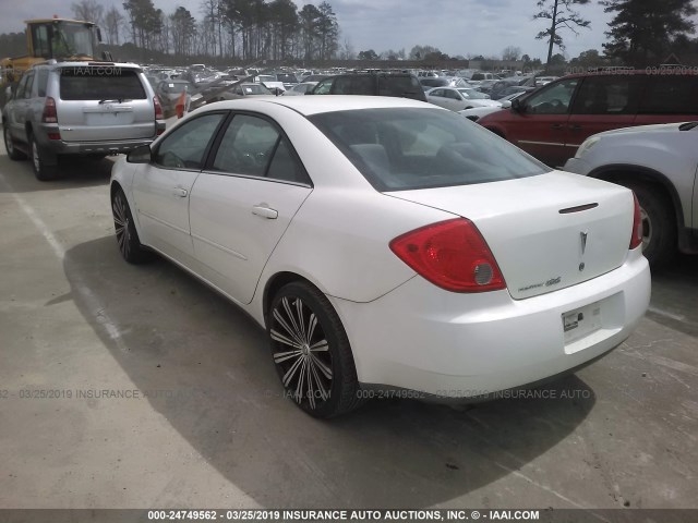 1G2ZG57B184203396 - 2008 PONTIAC G6 SE WHITE photo 3