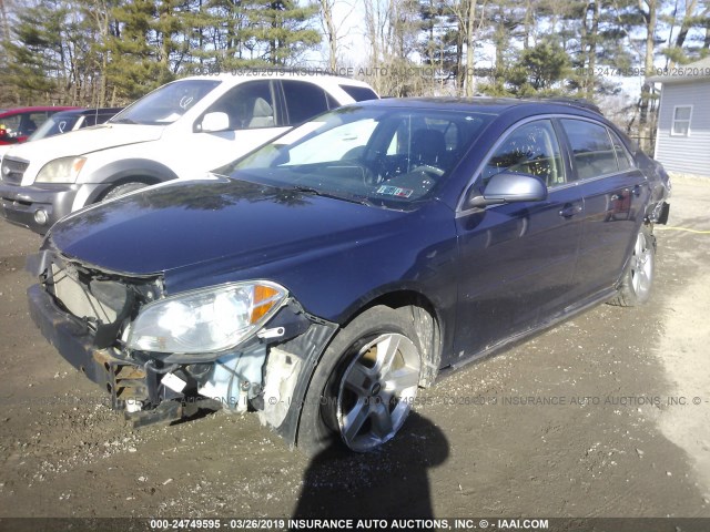 1G11E5SA8DF129317 - 2013 CHEVROLET MALIBU 2LT BLUE photo 2