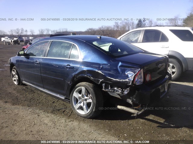 1G11E5SA8DF129317 - 2013 CHEVROLET MALIBU 2LT BLUE photo 3