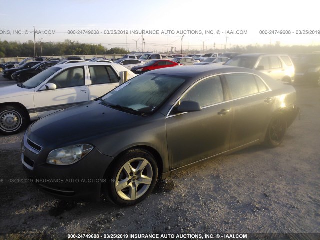 1G1ZH57B19F243243 - 2009 CHEVROLET MALIBU 1LT 灰色 照片 2