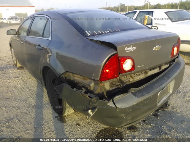 1G1ZH57B19F243243 - 2009 CHEVROLET MALIBU 1LT 灰色 照片 6