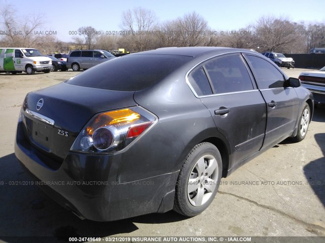 1N4AL21E08N531866 - 2008 NISSAN ALTIMA 2.5/2.5S GRAY photo 4