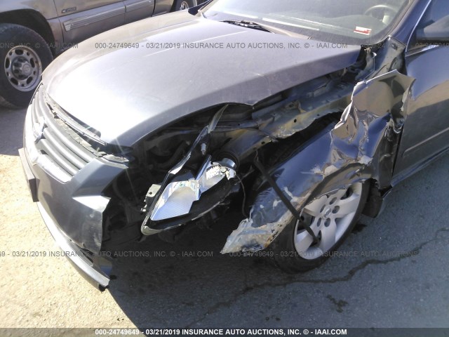 1N4AL21E08N531866 - 2008 NISSAN ALTIMA 2.5/2.5S GRAY photo 6