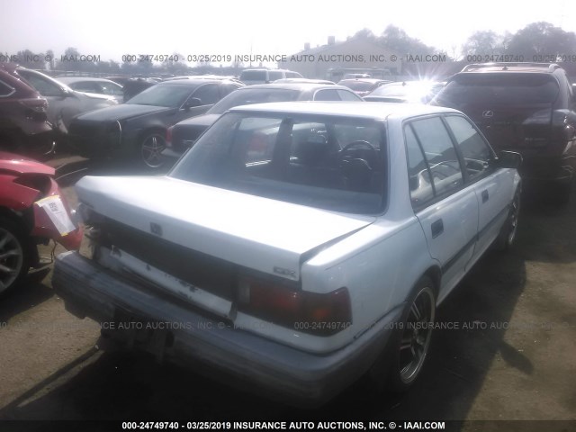 JHMED3540JS015710 - 1988 HONDA CIVIC 1.5 DX WHITE photo 4