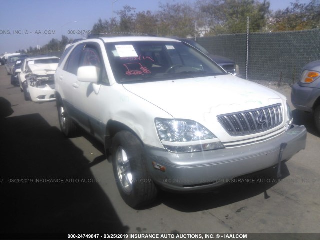 JTJHF10U310206163 - 2001 LEXUS RX 300 WHITE photo 1