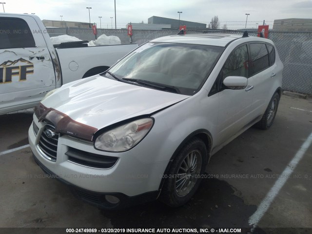 4S4WX86DX74408891 - 2007 SUBARU B9 TRIBECA 3.0 H6/3.0 H6 LIMITED WHITE photo 2