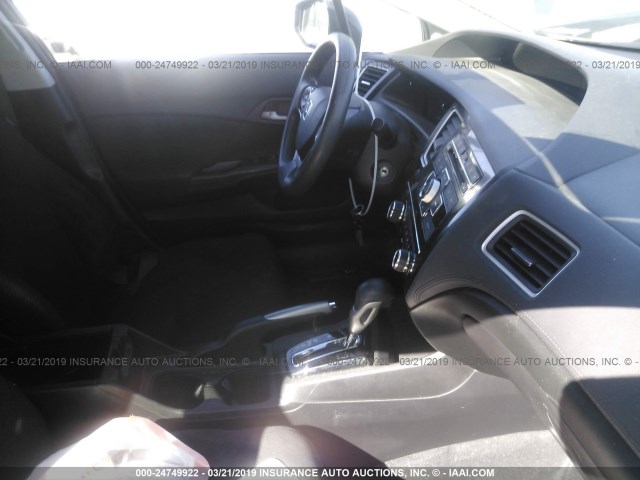 2HGFB2F68DH549704 - 2013 HONDA CIVIC HF BLACK photo 5