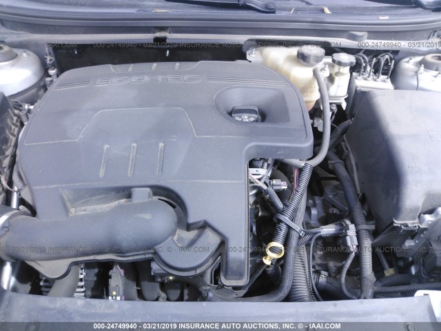 1G1ZC5EU4BF111215 - 2011 CHEVROLET MALIBU 1LT 银色 照片 10