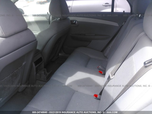 1G1ZC5EU4BF111215 - 2011 CHEVROLET MALIBU 1LT 银色 照片 8