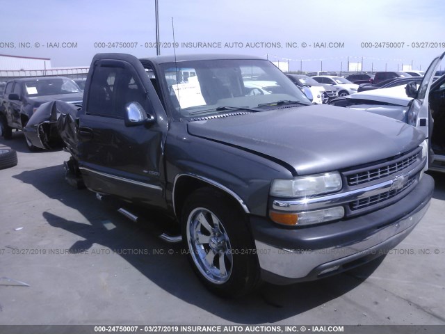 2GCEC19V111272564 - 2001 CHEVROLET SILVERADO C1500 SILVER photo 1