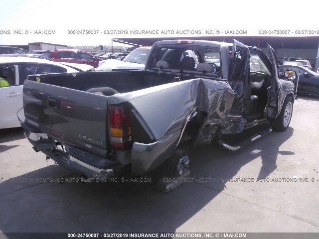 2GCEC19V111272564 - 2001 CHEVROLET SILVERADO C1500 SILVER photo 4