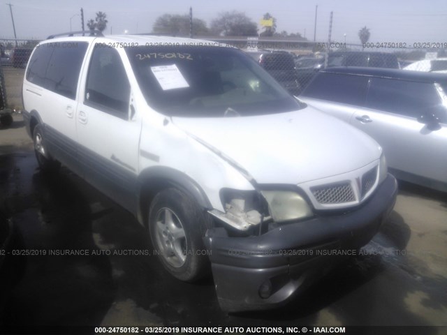 1GMDX03E34D223390 - 2004 PONTIAC MONTANA WHITE photo 1