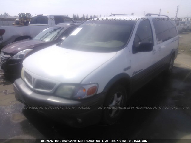 1GMDX03E34D223390 - 2004 PONTIAC MONTANA WHITE photo 2