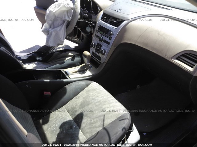 1G1ZA5E0XAF104982 - 2010 CHEVROLET MALIBU LS BLACK photo 5