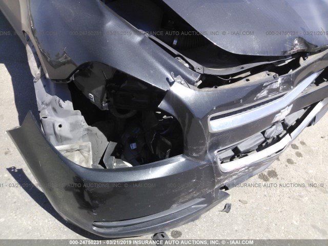 1G1ZA5E0XAF104982 - 2010 CHEVROLET MALIBU LS BLACK photo 6