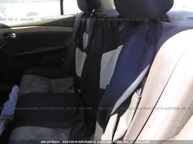 1G1ZA5E0XAF104982 - 2010 CHEVROLET MALIBU LS BLACK photo 8