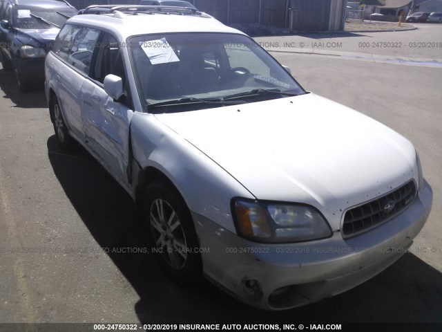 4S3BH815747631657 - 2004 SUBARU LEGACY OUTBACK H6 3.0 SPECIAL WHITE photo 6