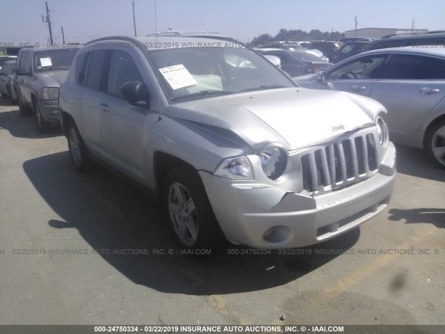 1J4NT4FB2AD578943 - 2010 JEEP COMPASS SPORT SILVER photo 1