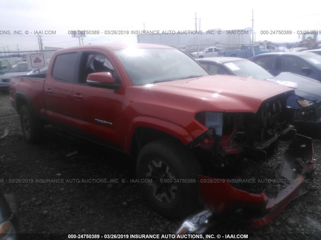 5TFDZ5BN1JX029397 - 2018 TOYOTA TACOMA DBL CAB/SR5/TRD SPORT/OR ORANGE photo 1