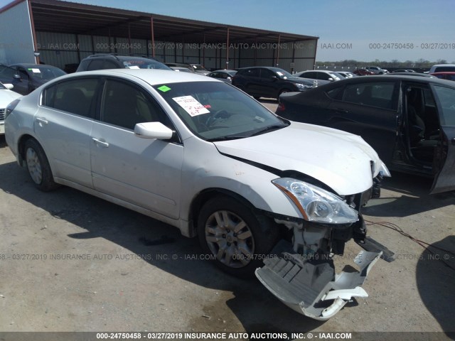 1N4AL2AP2CN458896 - 2012 NISSAN ALTIMA S WHITE photo 1