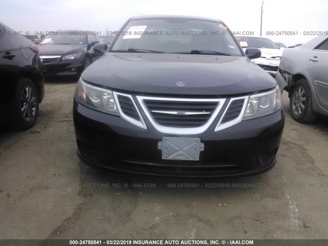 YS3FB49Y691005224 - 2009 SAAB 9-3 2.0T BLACK photo 6