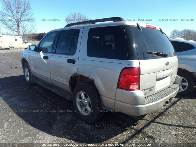 1FMZU73E55UA31932 - 2005 FORD EXPLORER XLT/XLT SPORT/NBX Gümüş foto 3
