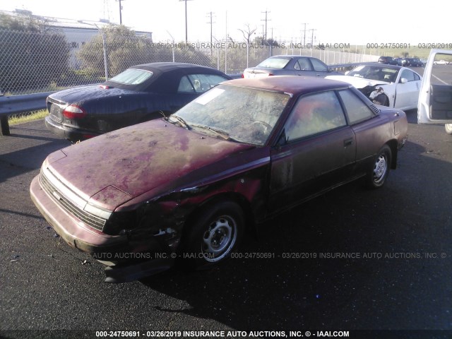 JT2ST66C0J7254894 - 1988 TOYOTA CELICA ST RED photo 2