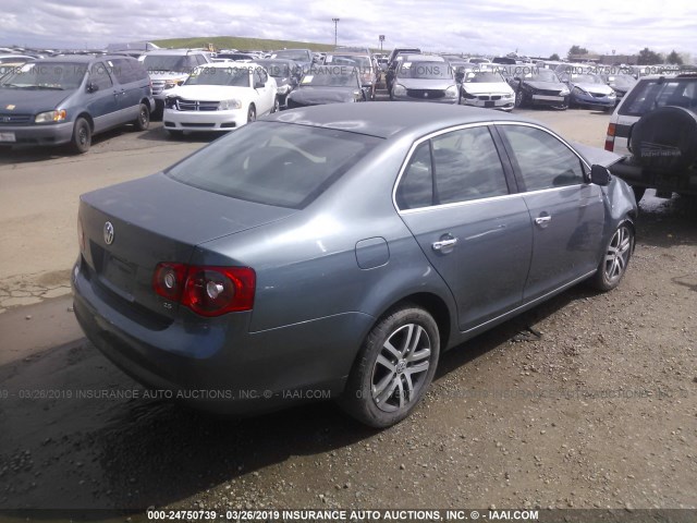 3VWRG71K26M737814 - 2006 VOLKSWAGEN JETTA 2.5 Light Blue photo 4