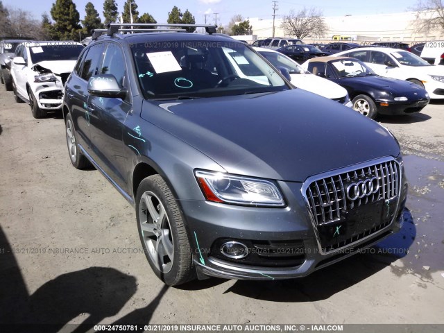 WA1LFAFP4EA047517 - 2014 AUDI Q5 PREMIUM PLUS GRAY photo 1