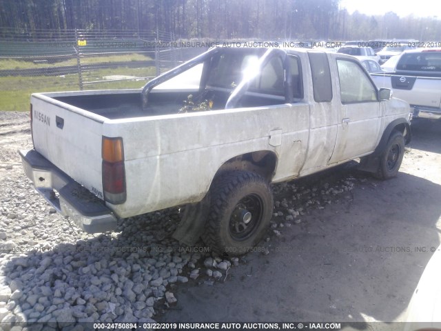 1N6HD16Y9SC373398 - 1995 NISSAN TRUCK KING CAB SE/KING CAB XE WHITE photo 4